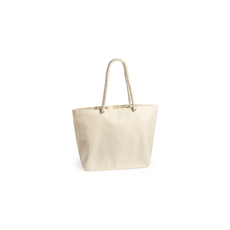 Sac de Plage Éco-responsable Personnalisable Kauly Matières : coton Couleurs : naturel cadeau client original