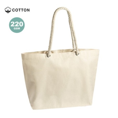 Sac de Plage Éco-responsable Personnalisable Kauly Matières : coton Couleurs : naturel personnalisation rapide en France