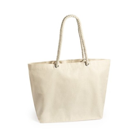 Sac de Plage Éco-responsable Personnalisable Kauly Matières : coton Couleurs : bleu marine impression logo haute qualité