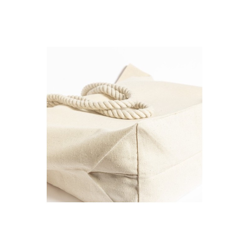 Sac de Plage Éco-responsable Personnalisable Kauly Matières : coton Couleurs : bleu marine goodies personnalisé en stock