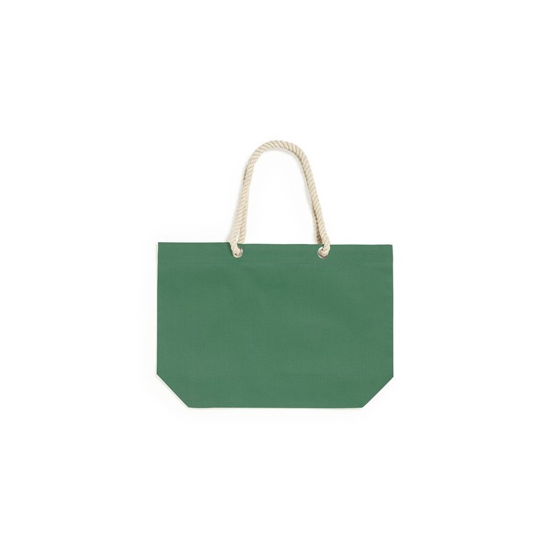 Sac de Plage Éco-responsable Personnalisable Kauly Matières : coton Couleurs : bleu marine impression logo haute qualité