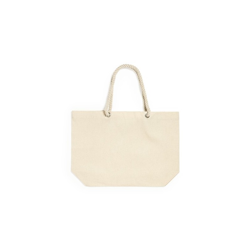Sac de Plage Éco-responsable Personnalisable Kauly Matières : coton Couleurs : bleu marine goodies personnalisé en stock