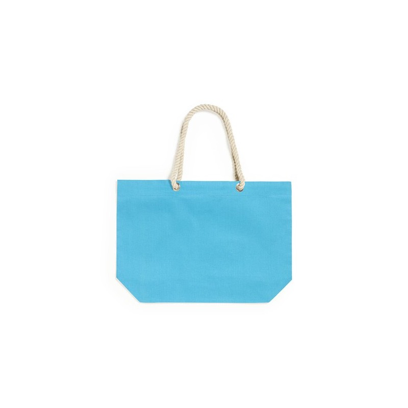 Sac de Plage Éco-responsable Personnalisable Kauly Matières : coton Couleurs : bleu marine cadeau collaborateur premium