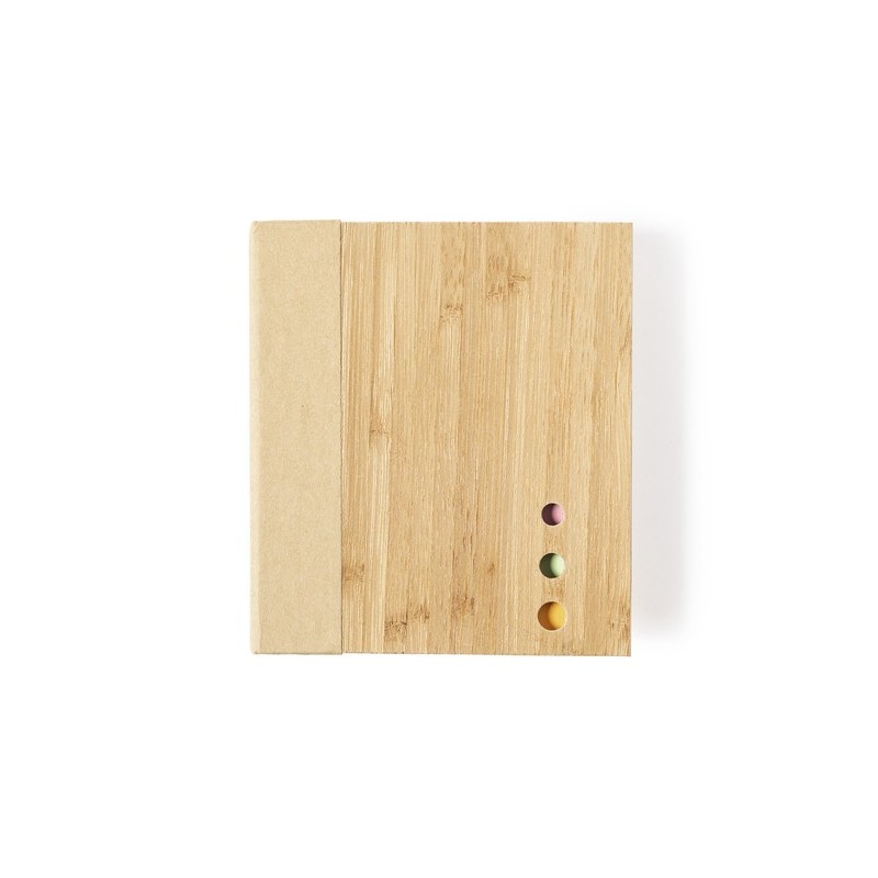 Porte-Notes Éthique Personnalisé Kokil Matières : bambou Couleurs : naturel