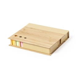 Porte-Notes Éthique Personnalisé Kokil Matières : bambou Couleurs : naturel goodies publicitaire événementiel