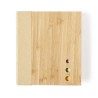 Porte-Notes Éthique Personnalisé Kokil Matières : bambou Couleurs : naturel marquage laser ultra précis