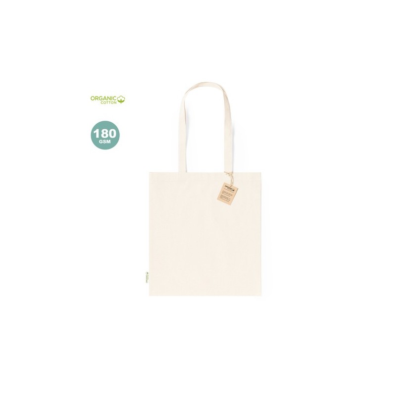 Sac Shopping Éco-responsable et Pratique Personnalisé Fizzy pas cher Matières : coton organique Couleurs : naturel personnalisab