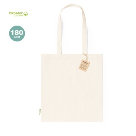 Sac Shopping Éco-responsable et Pratique Personnalisé Fizzy pas cher Matières : coton organique Couleurs : naturel personnalisab