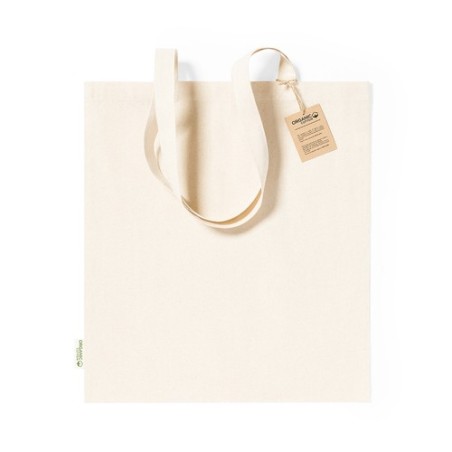 Sac Shopping Éco-responsable et Pratique Personnalisé Fizzy pas cher Matières : coton organique Couleurs : naturel cadeau entrep