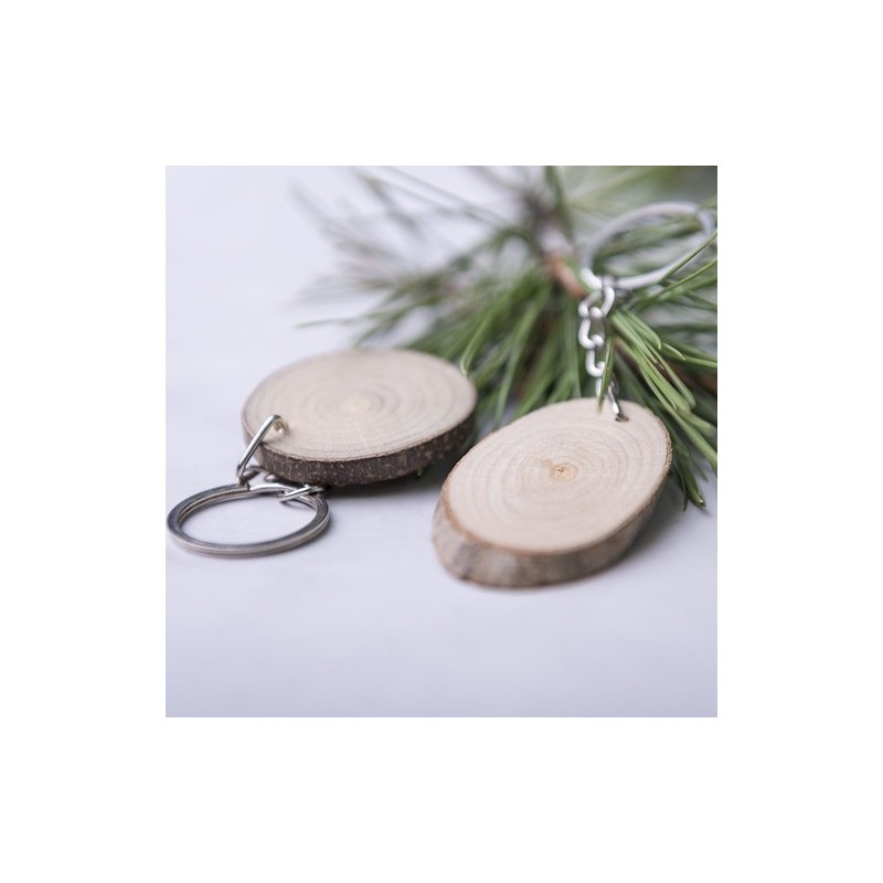 Porte-clés en bois  personnalisé - Selton Matières : bois livraison express 24h 48h