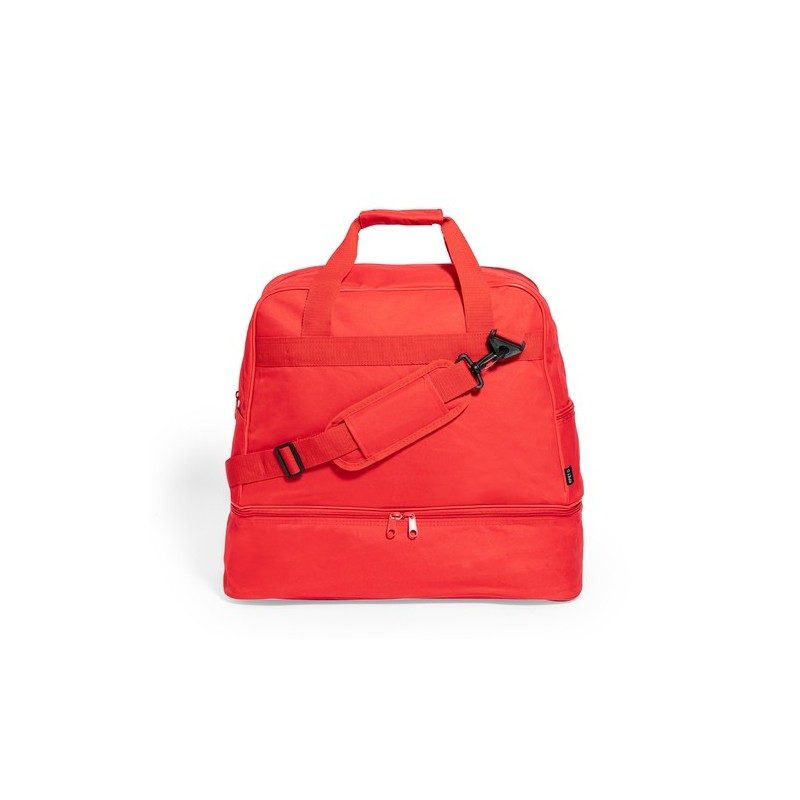 Sac de Voyage Pratique, Durable et Personnalisé Wistol Couleurs : rouge Matières : polyester recyclé goodies publicitaire événem