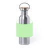 Gourde Personnalisable Éco-responsable Bidon Rangler Matières : bambou Couleurs : argenté goodies entreprise design