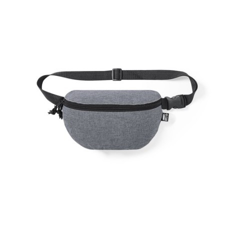 Sac Banane Éco-responsable Personnalisé et Stylé - Parks Couleurs : gris Matières : polyester recyclé