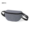 Sac Banane Éco-responsable Personnalisé et Stylé - Parks Couleurs : gris Matières : polyester recyclé personnalisable avec votre