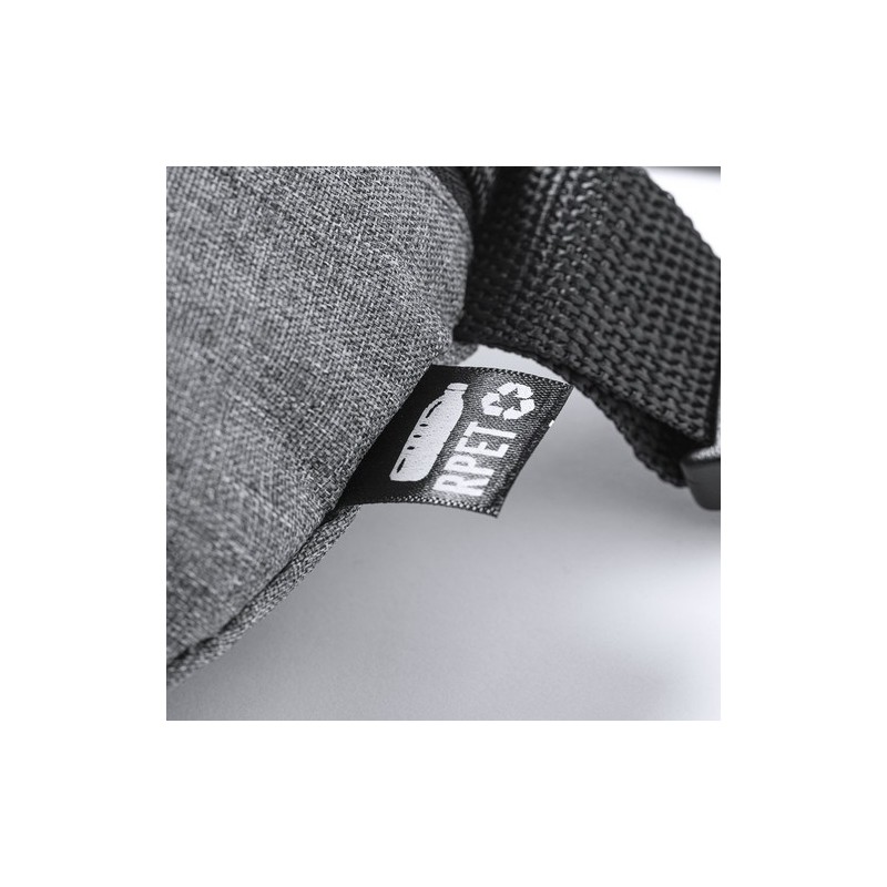 Sac Banane Éco-responsable Personnalisé et Stylé - Parks Couleurs : gris Matières : polyester recyclé goodies publicitaire événe