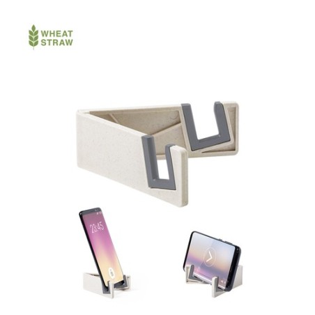 Support de Téléphone Éco-responsable et Personnalisé Lastrow Matières : polypropylène (PP) Couleurs : naturel personnalisable av