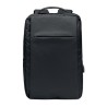 Sac à dos  300D RPET pour ordinateur - SEOUL personnalisé pas cher Matières : PET Couleurs : noir goodies publicitaire événement