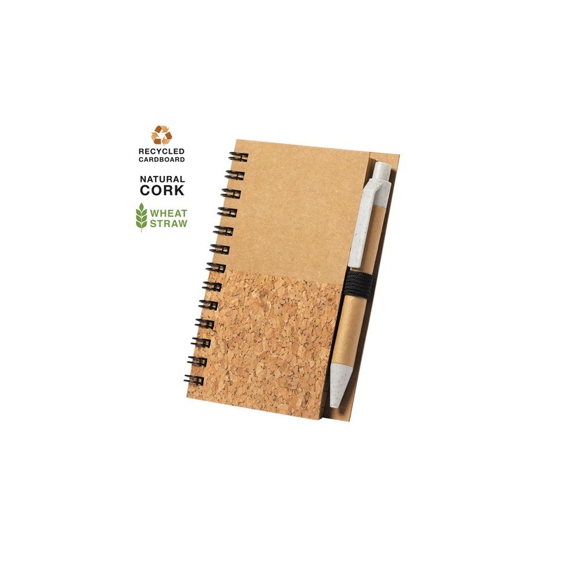 Cahier Sulax Éco-Friendly avec Stylo Inclus
