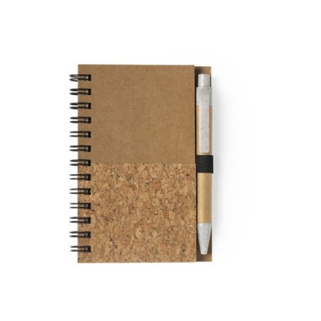 Cahier Éco-Friendly Personnalisé à Prix Abordable - Sulax Matières : liège goodies publicitaire événementiel