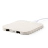 Chargeur Éco-Friendly Sans Fil Personnalisé Riens Matières : ABS Couleurs : naturel