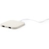 Chargeur Éco-Friendly Sans Fil Personnalisé Riens Matières : ABS Couleurs : naturel objet promotionnel éco-responsable
