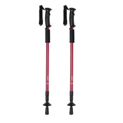 Set de Bâtons de Randonnée Pliants Personnalisés Pas Cher Brulen Matières : aluminium Couleurs : noir objet promo petit budget