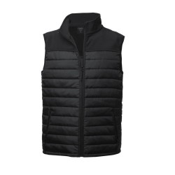 Gilet Imperméable et Respirant Personnalisé pas cher Bordy Matières : polyester Taille textile : S Couleurs : noir marquage coul