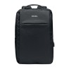 Sac à dos  300D RPET pour ordinateur - SEOUL personnalisé pas cher Matières : PET Couleurs : noir marquage laser ultra précis