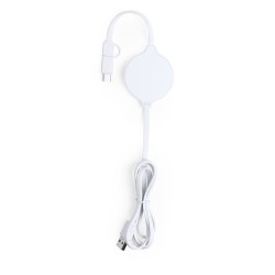Chargeur rapide personnalisable pour une recharge pratique - Pikat Couleurs : blanc