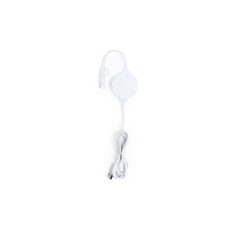 Chargeur rapide personnalisable pour une recharge pratique - Pikat Couleurs : blanc