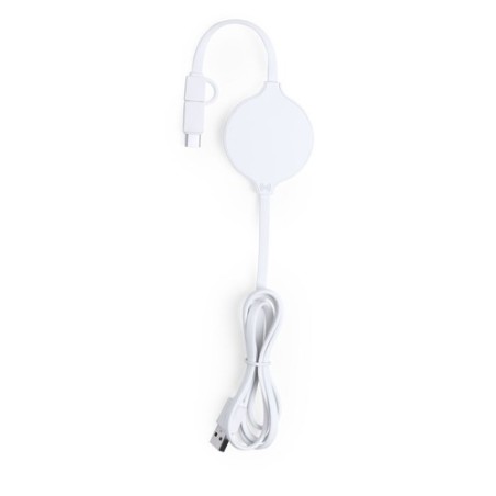 Chargeur rapide personnalisable pour une recharge pratique - Pikat Couleurs : blanc