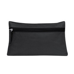 Trousse de Toilette Personnalisable Éco-responsable - Britney Matières : polyester Couleurs : noir