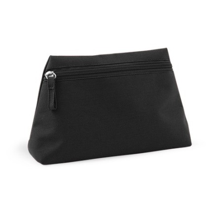 Trousse de Toilette Personnalisable Éco-responsable - Britney Matières : polyester Couleurs : noir goodies publicitaire durable