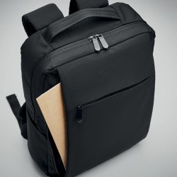 Sac à dos  300D RPET pour ordinateur - SEOUL personnalisé pas cher Matières : PET Couleurs : noir livraison express 24h 48h