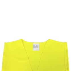 Gilet Réfléchissant Personnalisé Haute Visibilité Kross pas cher Matières : polyester Taille textile : XL Couleurs : jaune acces