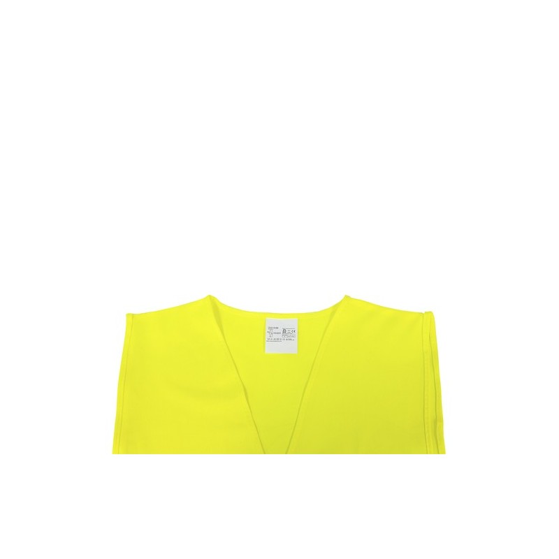 Gilet Réfléchissant Personnalisé Haute Visibilité Kross pas cher Matières : polyester Taille textile : XL Couleurs : jaune acces