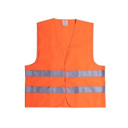 Gilet Réfléchissant Personnalisé Haute Visibilité Kross pas cher Matières : polyester Taille textile : XL Couleurs : jaune cadea