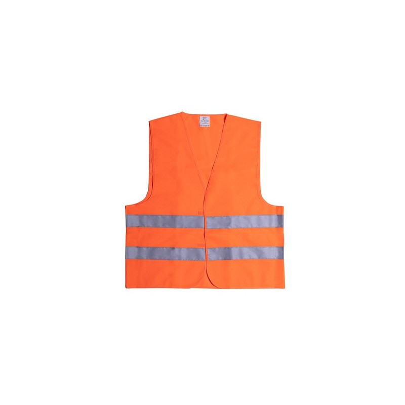 Gilet Réfléchissant Personnalisé Haute Visibilité Kross pas cher Matières : polyester Taille textile : XL Couleurs : jaune cadea