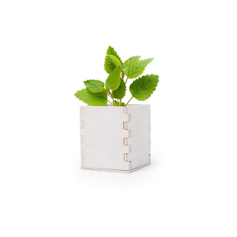 Pot de Fleurs Éco-responsable Personnalisé - Merin Matières : bois livraison express 24h 48h