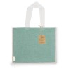 Sac Éco-responsable et Pratique Personnalisé de Shopping Talara pas cher Matières : coton recyclé Couleurs : rouge cadeau affair