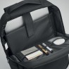 Sac à dos  300D RPET pour ordinateur - SEOUL personnalisé pas cher Matières : PET Couleurs : noir cadeau collaborateur premium