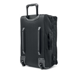 Trolley personnalisé en RPET 600D - Idéal pour vos voyages ARTIC Matières : PET recyclé Couleurs : noir 2