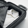 Trolley personnalisé en RPET 600D - Idéal pour vos voyages ARTIC Matières : PET recyclé Couleurs : noir impression haute définit