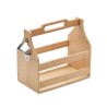 Caisse à bouteilles  en bambou - CABAS Matières : bambou Couleurs : bois