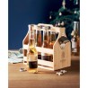 Caisse à bouteilles  en bambou - CABAS Matières : bambou Couleurs : bois marquage laser ultra précis