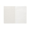 Carnet A5  à couverture en papier semence - SEED BOOK Matières : papier Couleurs : blanc personnalisable avec votre logo