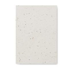 Carnet A5  à couverture en papier semence - SEED BOOK Matières : papier Couleurs : blanc cadeau entreprise pas cher