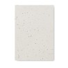 Carnet A5  à couverture en papier semence - SEED BOOK Matières : papier Couleurs : blanc cadeau entreprise pas cher