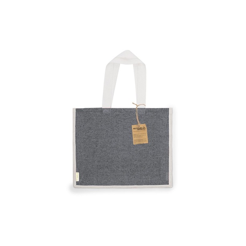 Sac Éco-responsable et Pratique Personnalisé de Shopping Talara pas cher Matières : coton recyclé Couleurs : vert objet publicit