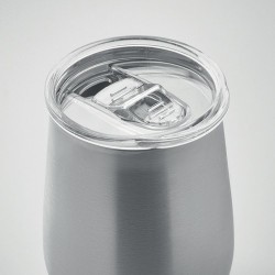 Gobelet en inox recyclé URSA Couleurs : argenté mat Matières : acier inoxydable recyclé livraison express 24h 48h